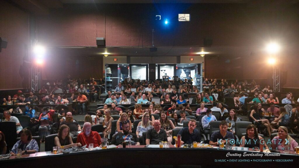 Intern-John-Peer-Pressure-Comedy-Tour-Arlington-7-21-17-low-res-Watermark-43 - TOMMY GATZ ENTERTAINMENT Audience seated in a theater-style venue, facing the stage.